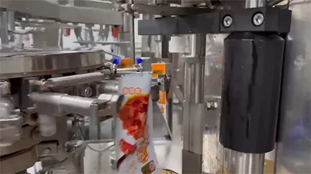 Cooked Food Packaging Machine