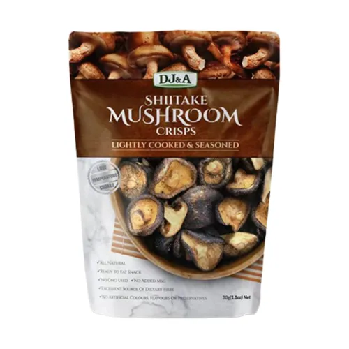 Dried mushroom packaging