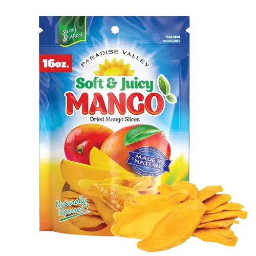 Dried mango packaging
